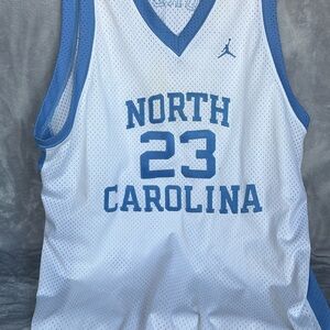 Jordan Carolina Blue Basketball Jersey